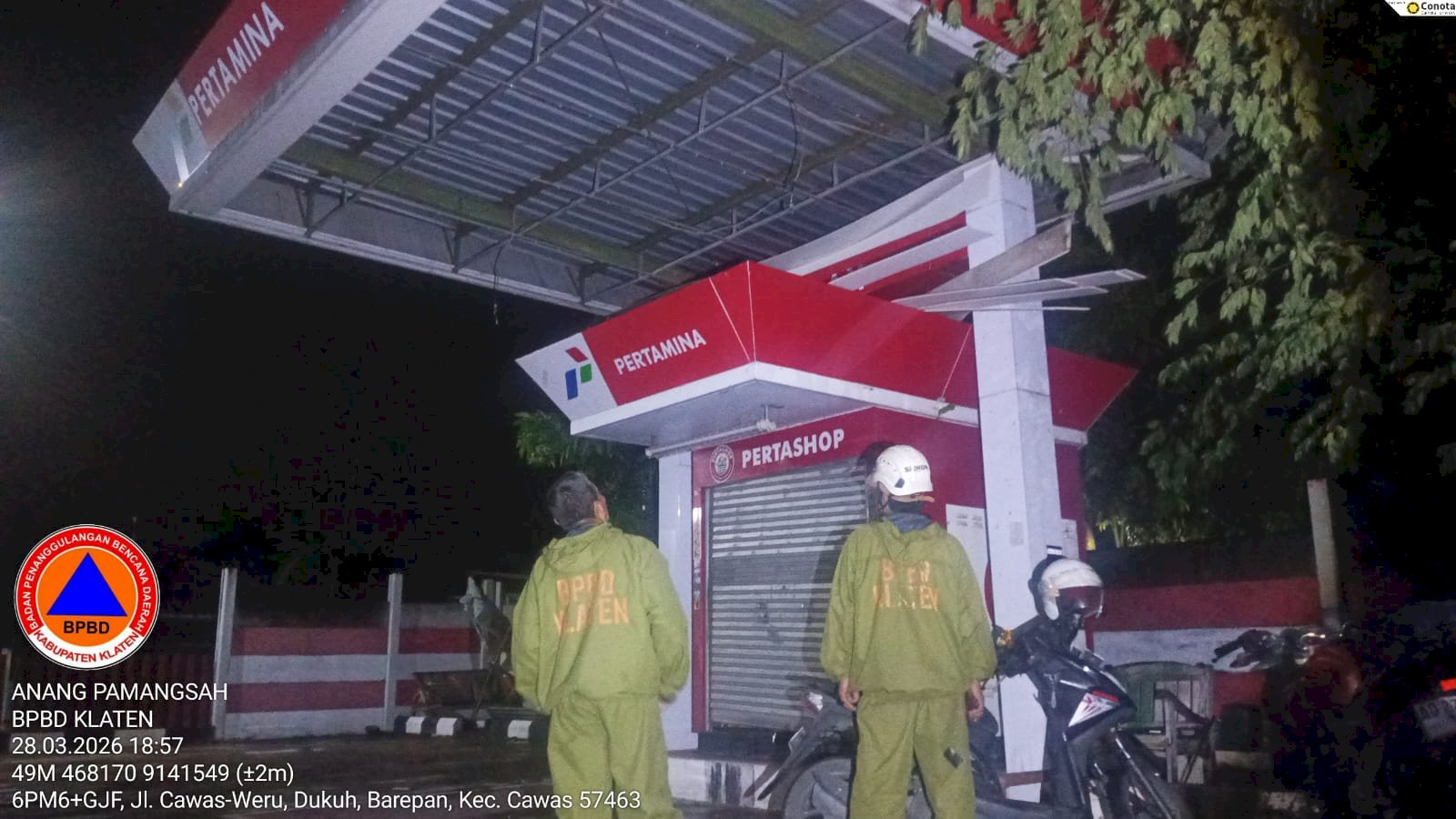 Assessment dan Penanganan Dampak Angin Kencang di Kecamatan Cawas