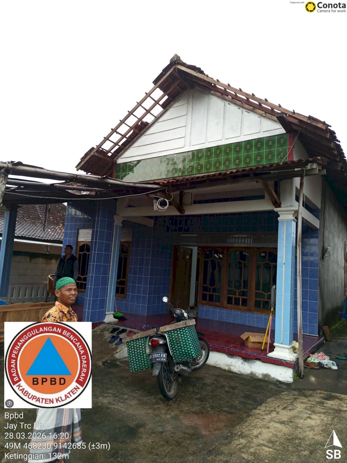 Assessment dan Penanganan Dampak Angin Kencang di Kecamatan Cawas