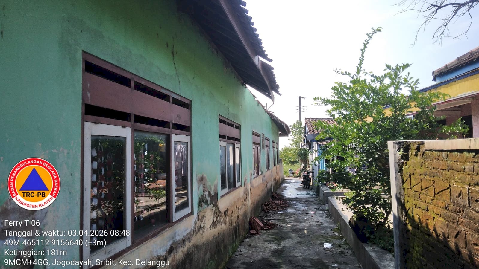 Atap Sekolah Roboh, Bupati Klaten Tinjau Lokasi Pastikan Gerak Cepat Penanganan