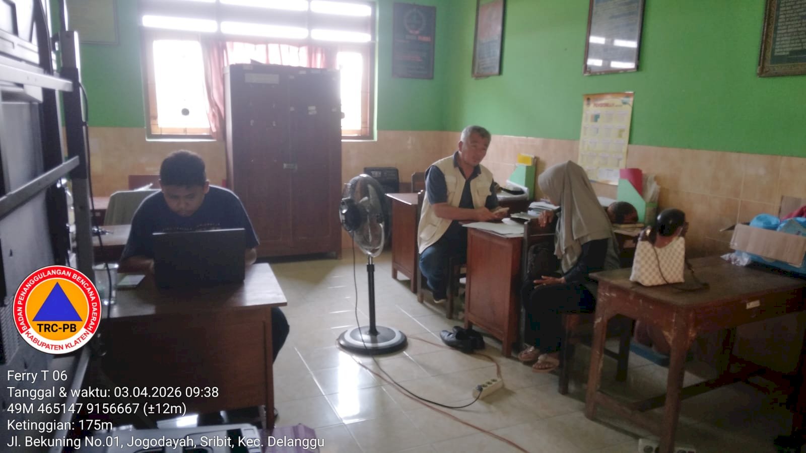 Atap Sekolah Roboh, Bupati Klaten Tinjau Lokasi Pastikan Gerak Cepat Penanganan