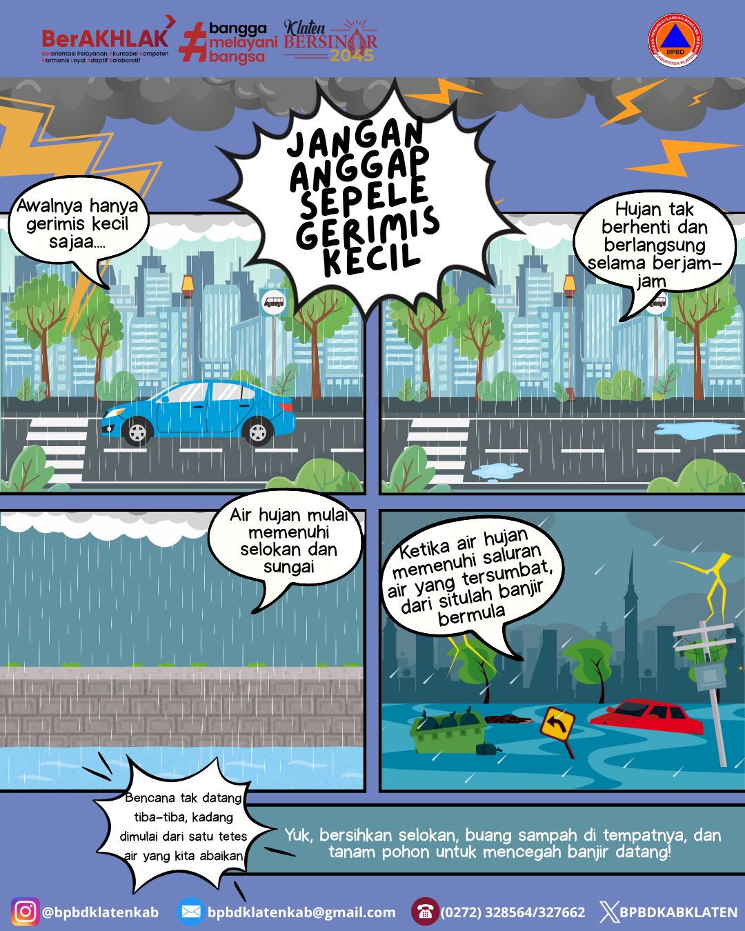 Jangan Anggap Sepele Gerimis Kecil!