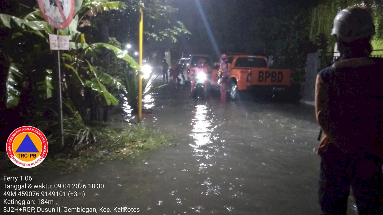 Assessment Banjir Genangan di Desa Gemblegan, Kecamatan Kalikotes