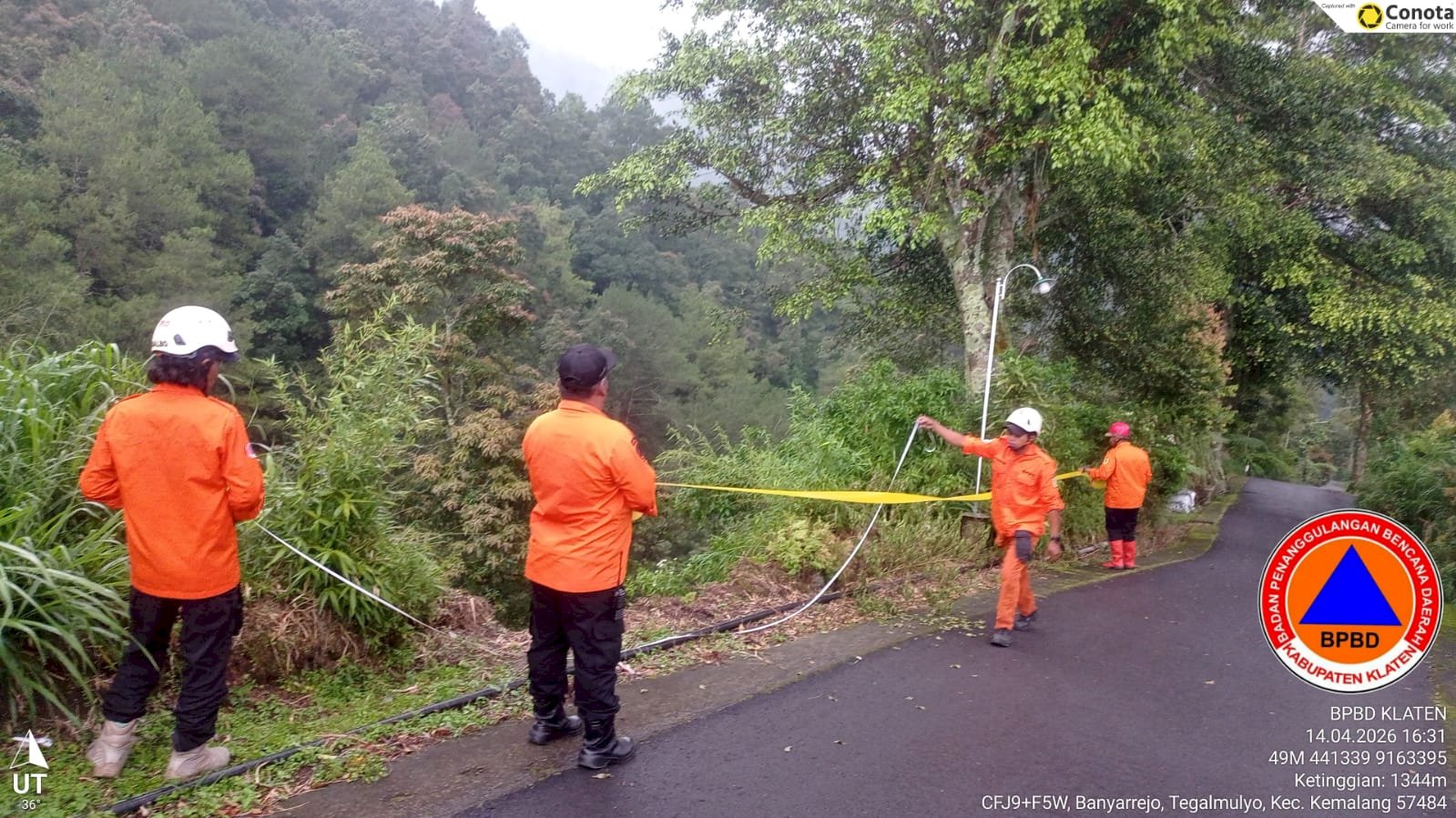 Assessment Tanah Longsor di Desa Tegalmulyo, Kecamatan Kemalang