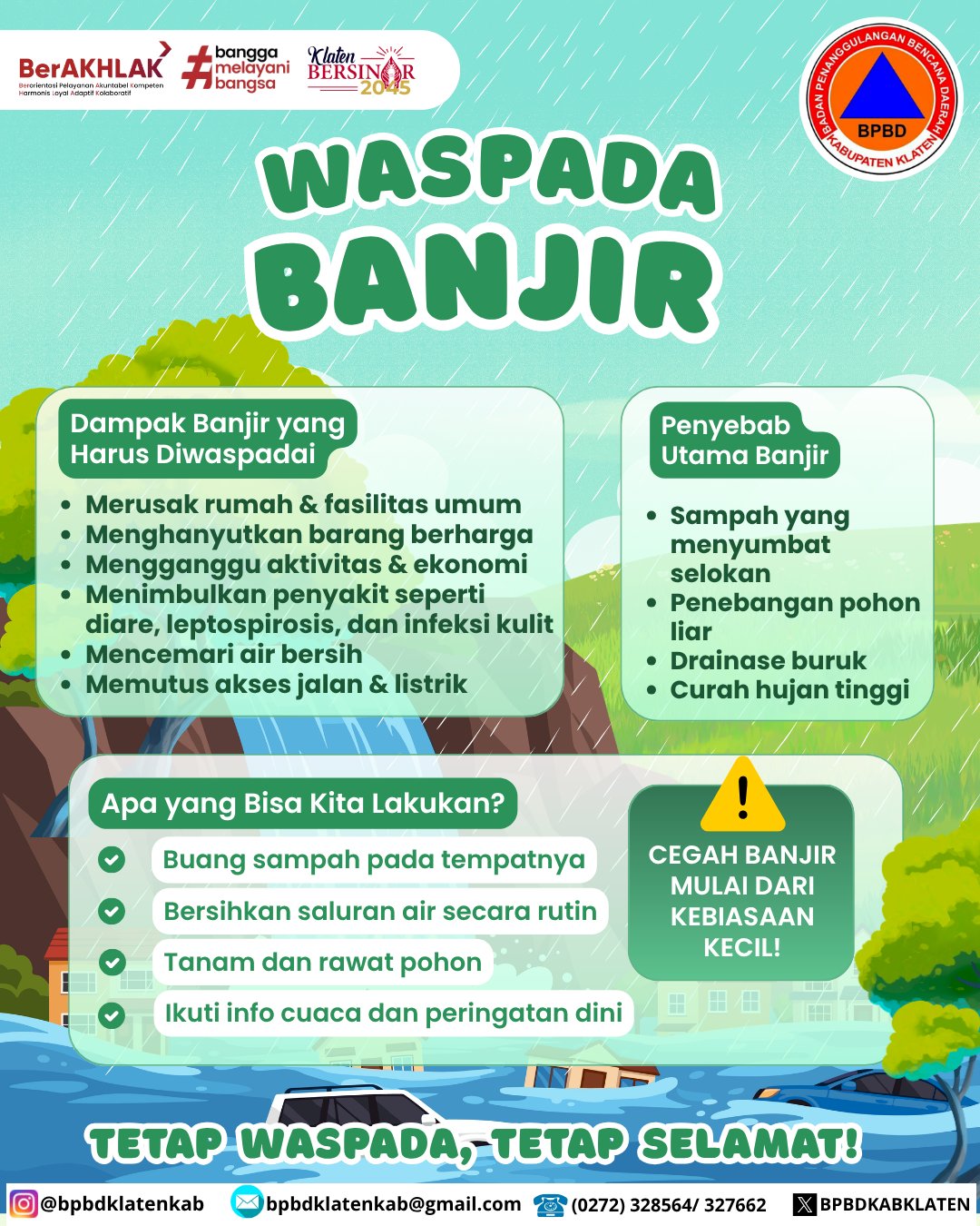 Waspada Banjir! - Edukasi Bencana