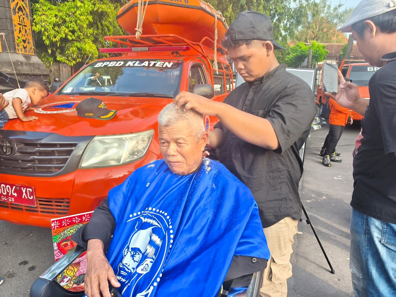 Kampanye Budaya Sadar Bencana BPBD Klaten di CFD