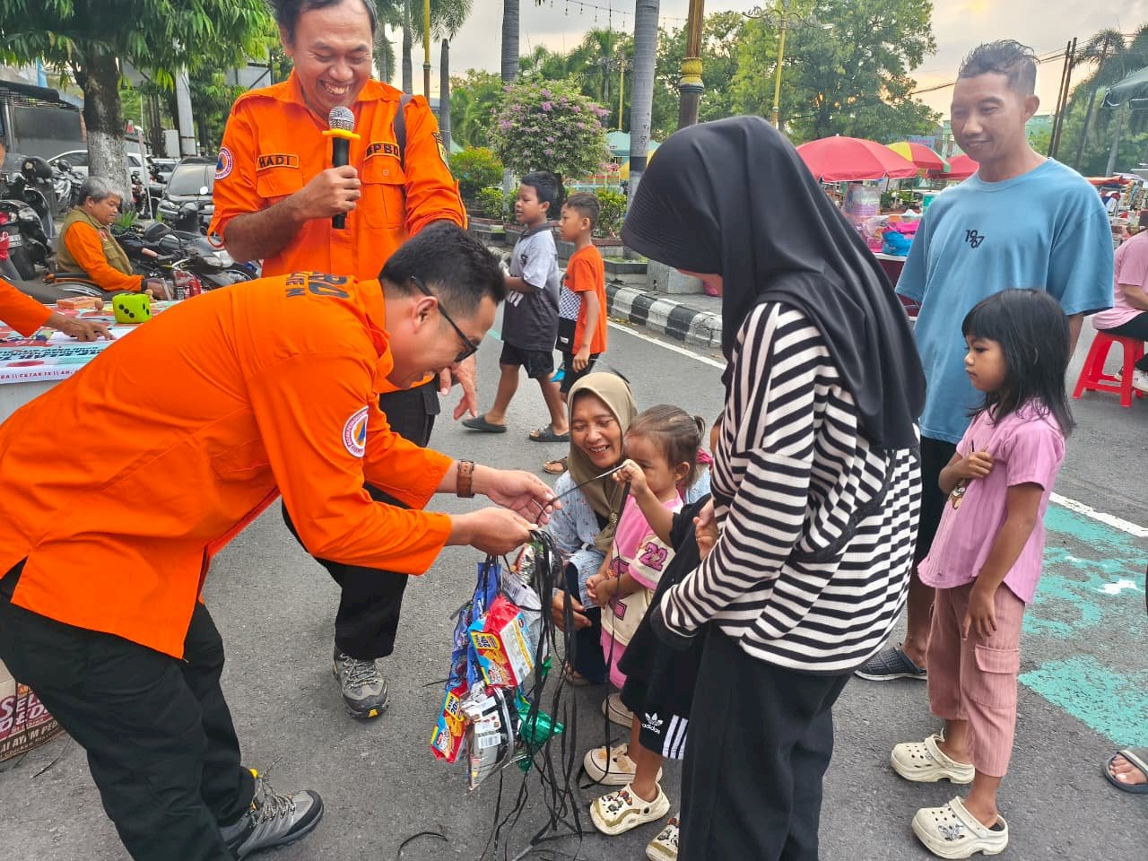 Kampanye Budaya Sadar Bencana BPBD Klaten di CFD