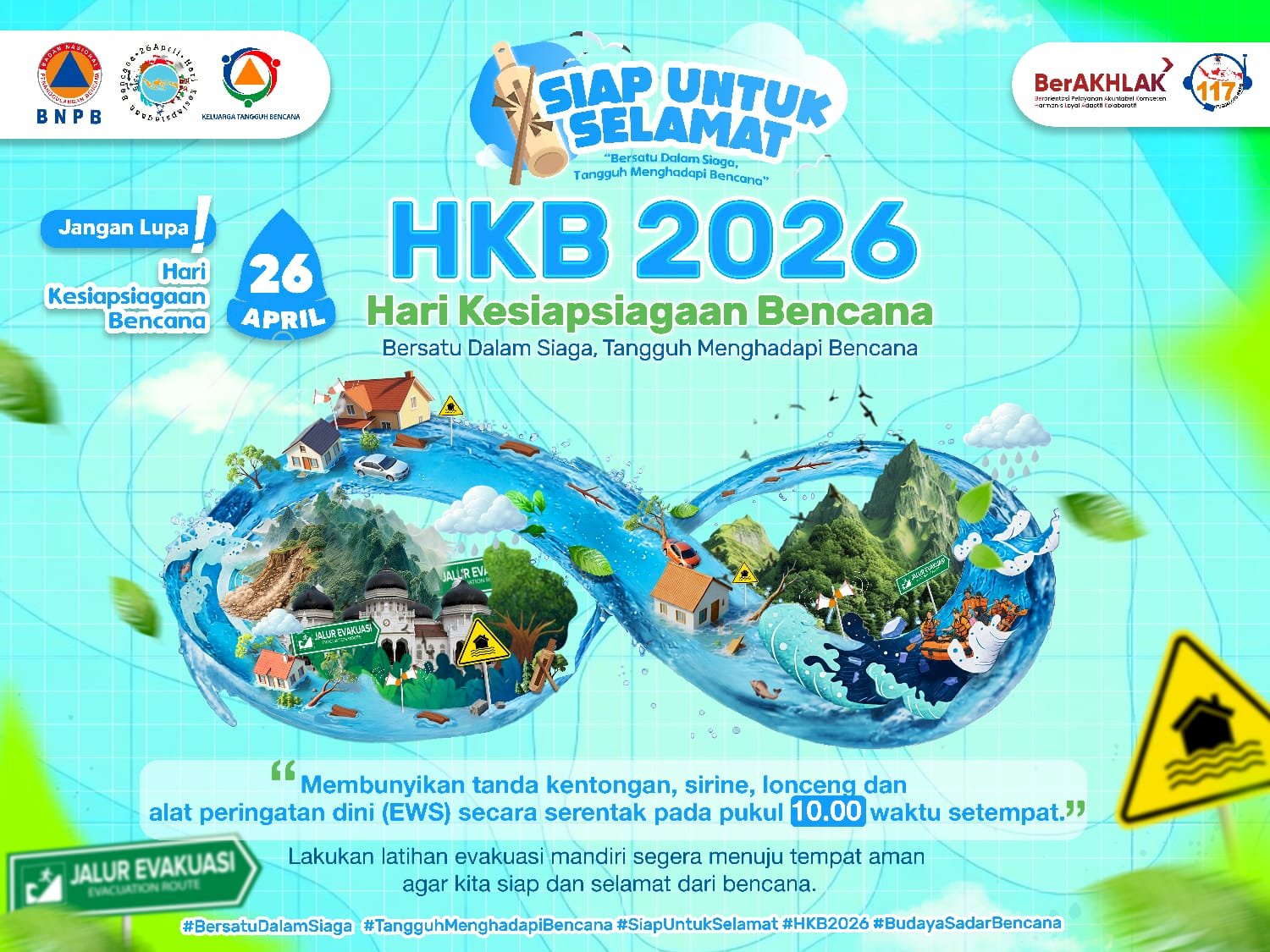 Siap Untuk Selamat! Hari Kesiapsiagaan Bencana (HKB) 2026