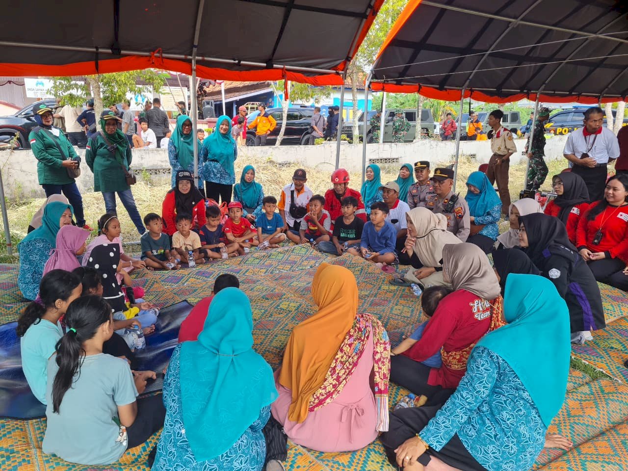 Peringati HKB 2026, Pemkab Klaten Gelar Simulasi Penanganan Banjir di Desa Japanan, Kecamatan Cawas