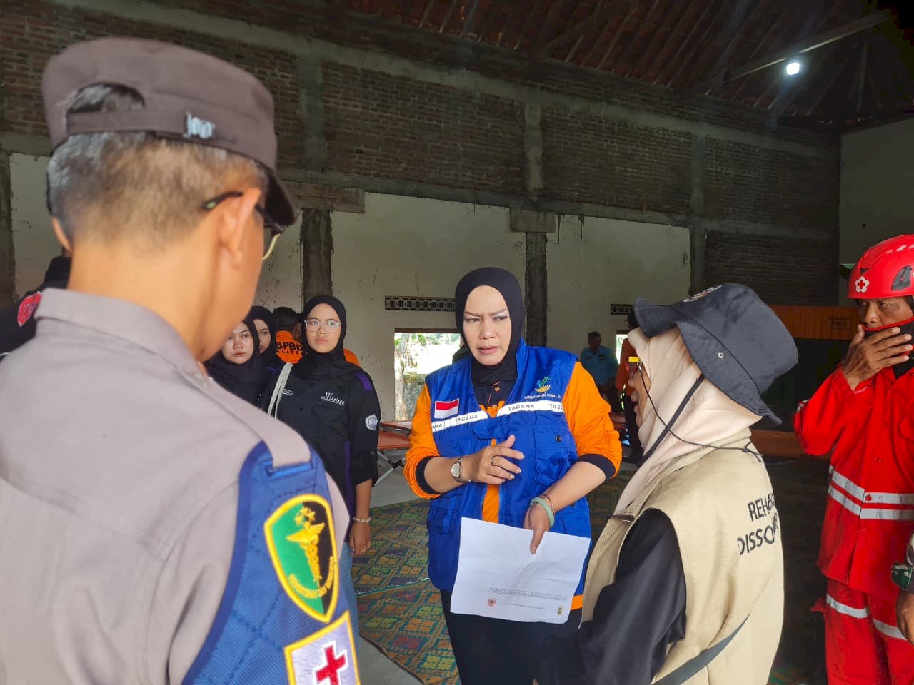 Peringati HKB 2026, Pemkab Klaten Gelar Simulasi Penanganan Banjir di Desa Japanan, Kecamatan Cawas