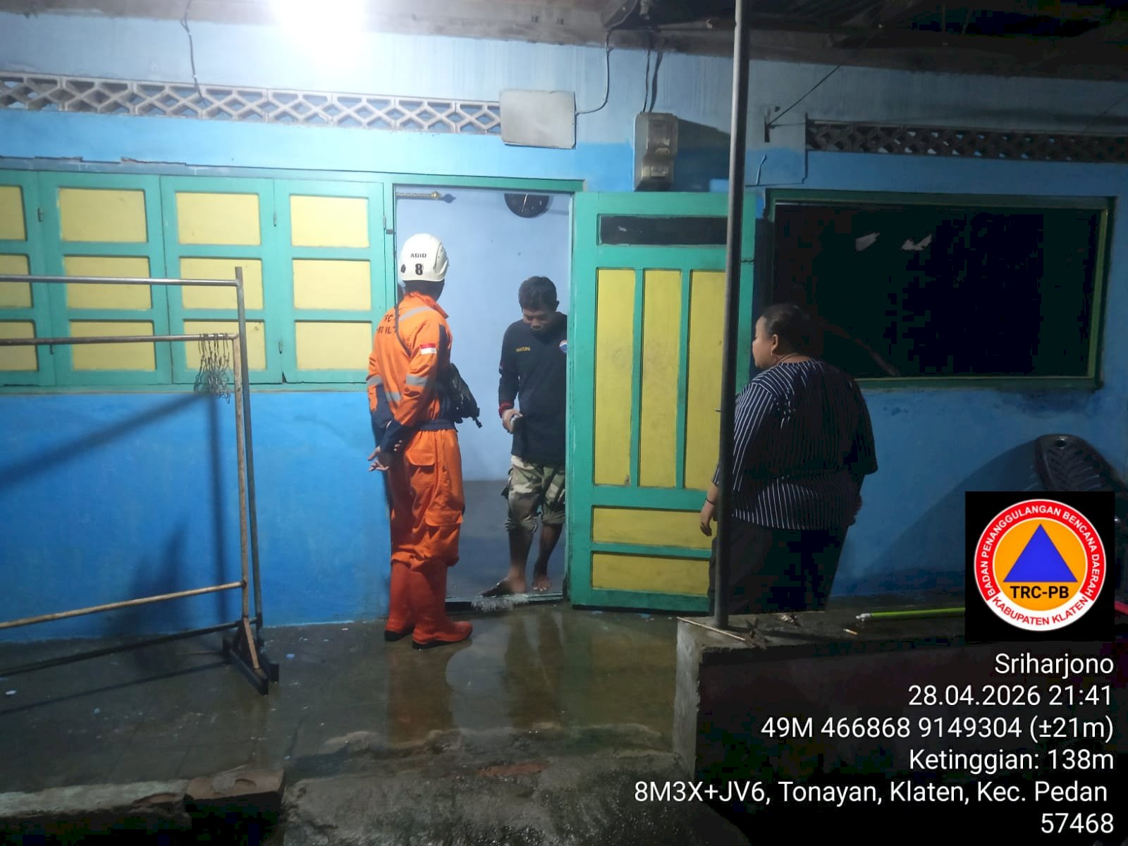 Assessment Banjir Genangan di Desa Keden dan Desa Bendo, Kecamatan Pedan
