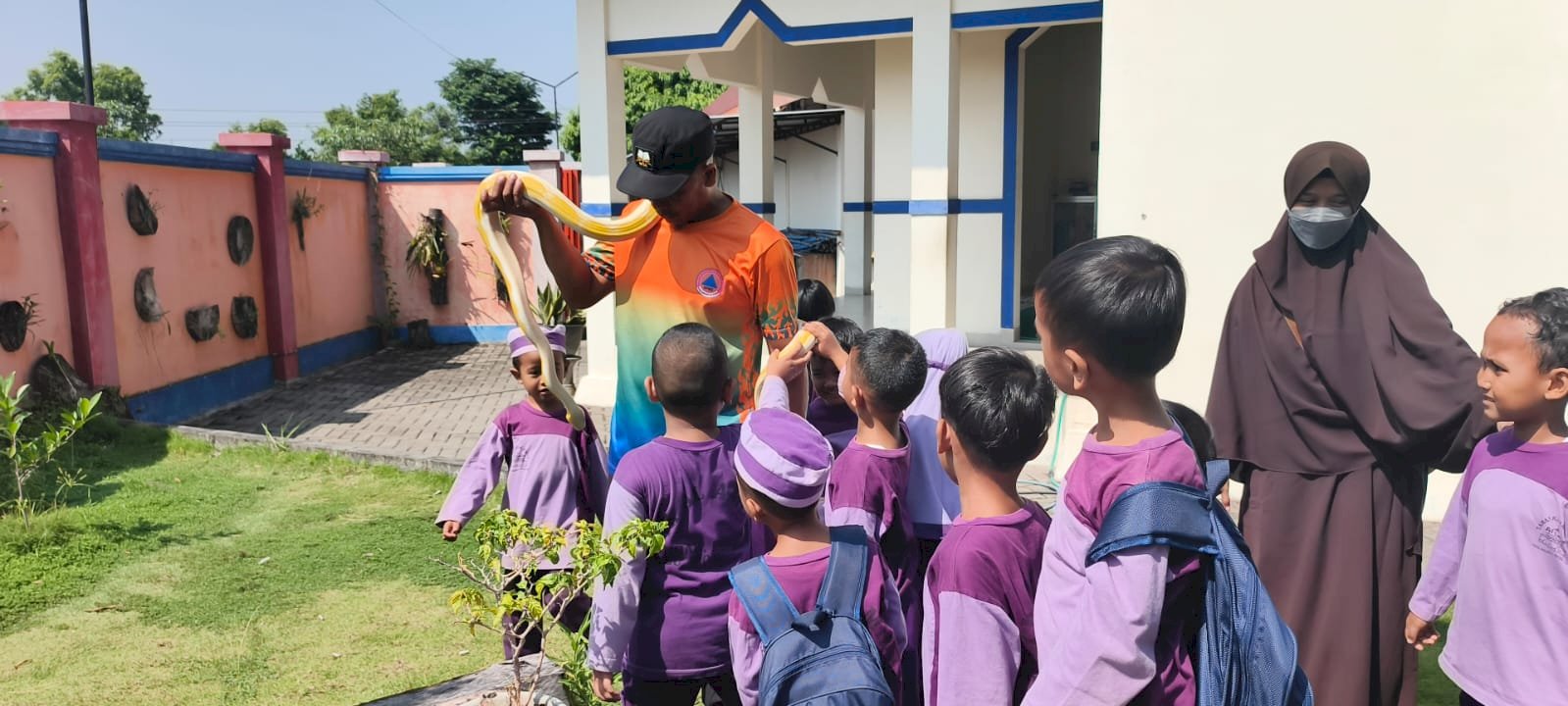 Kenalkan Edukasi Kebencanaan Sejak Dini, BPBD Kabupaten Klaten Terima Kunjungan TK Al Amin Wonosari