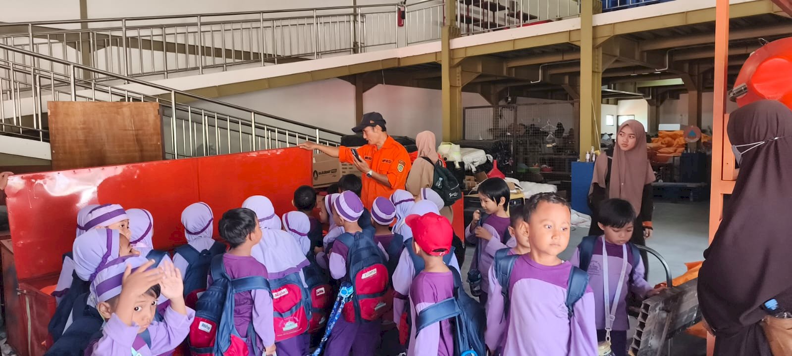 Kenalkan Edukasi Kebencanaan Sejak Dini, BPBD Kabupaten Klaten Terima Kunjungan TK Al Amin Wonosari