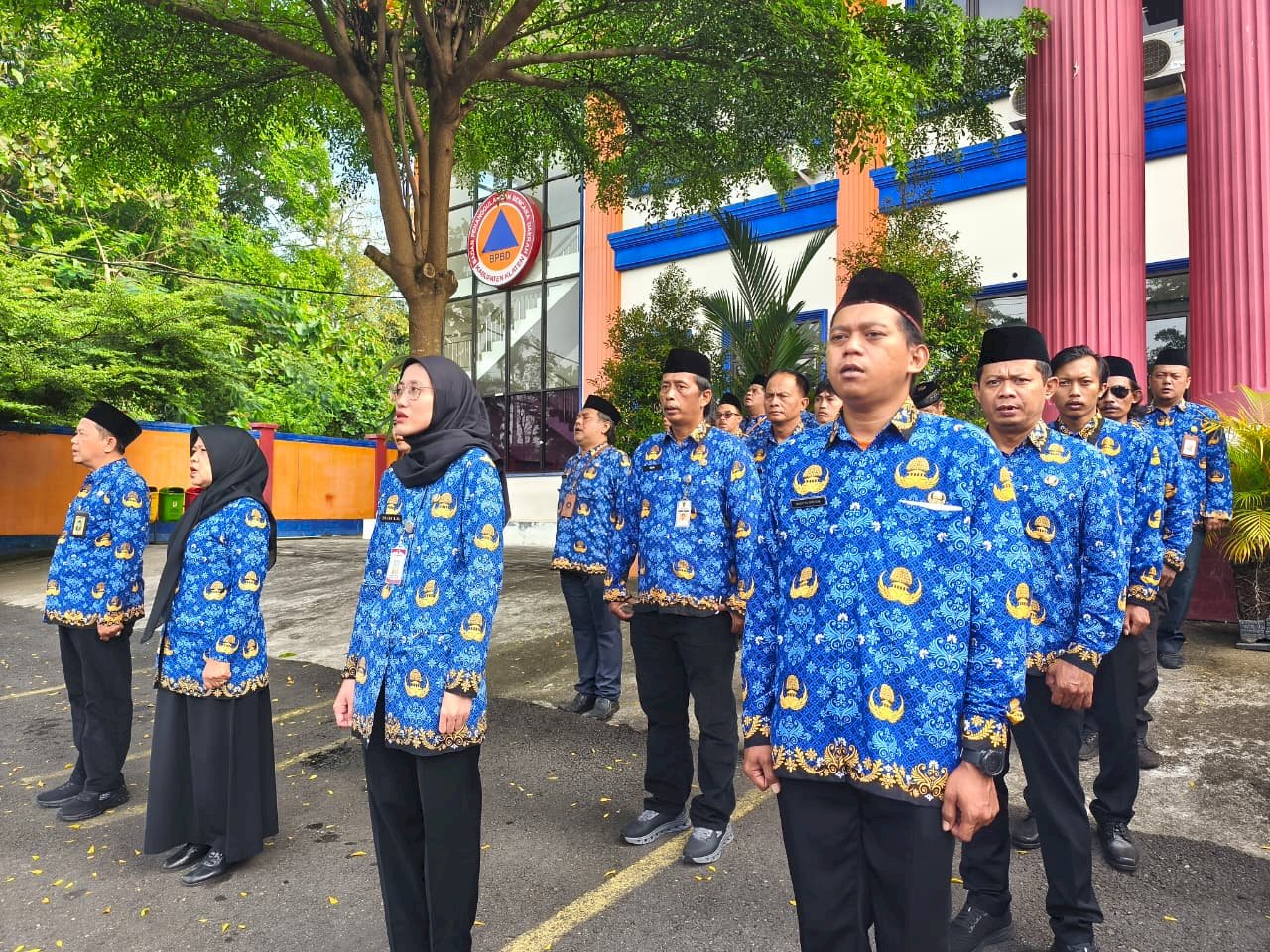Pelaksanaan Upacara Memperingati Hari Kebangkitan Nasional Ke-118 Tahun 2026 di BPBD Kabupaten Klaten