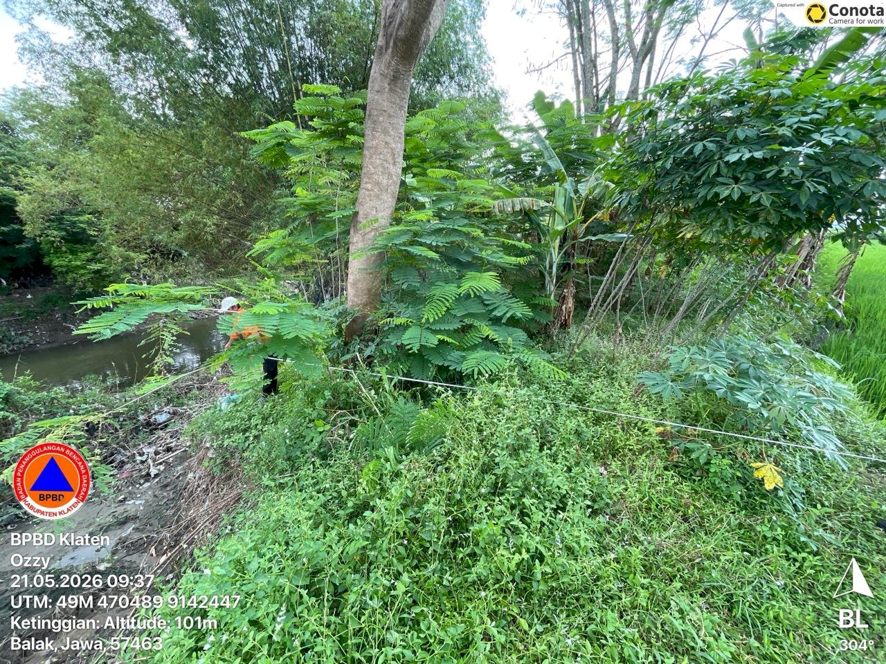 Assessment Tanggul dan Sawah Longsor di Desa Balak, Kecamatan Cawas