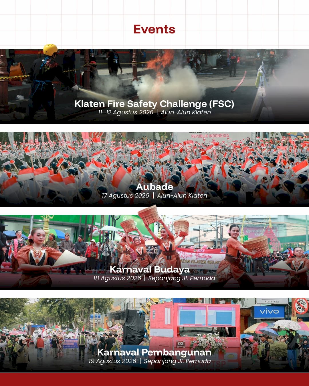 Rangkaian Event dalam Semarak Klaten 2026