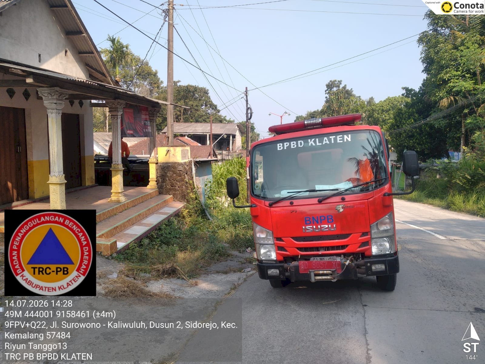 Droping Air Bersih 13 Tangki ke Tiga Desa di Kecamatan Kemalang