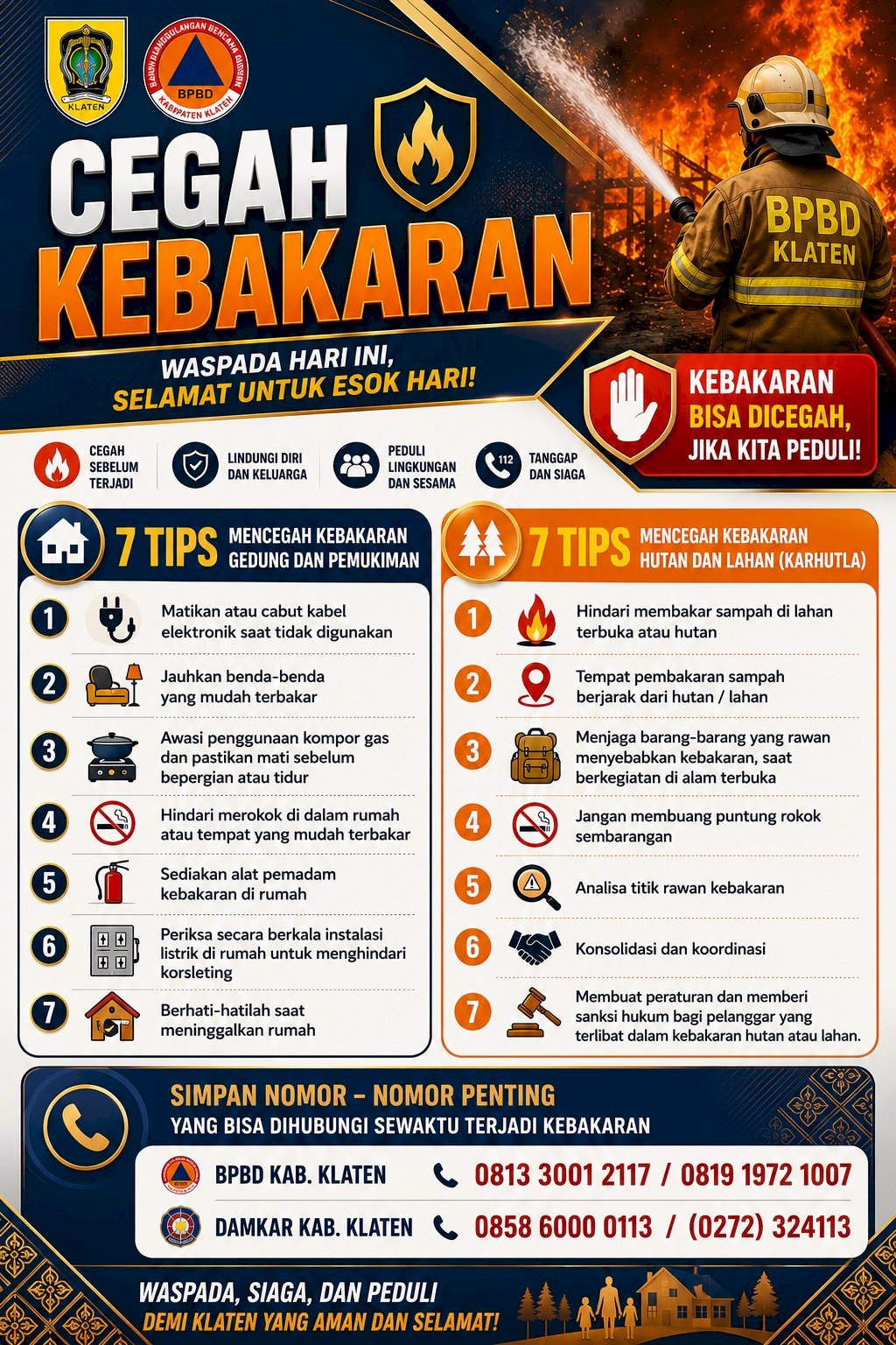 Edukasi - Cegah Kebakaran!