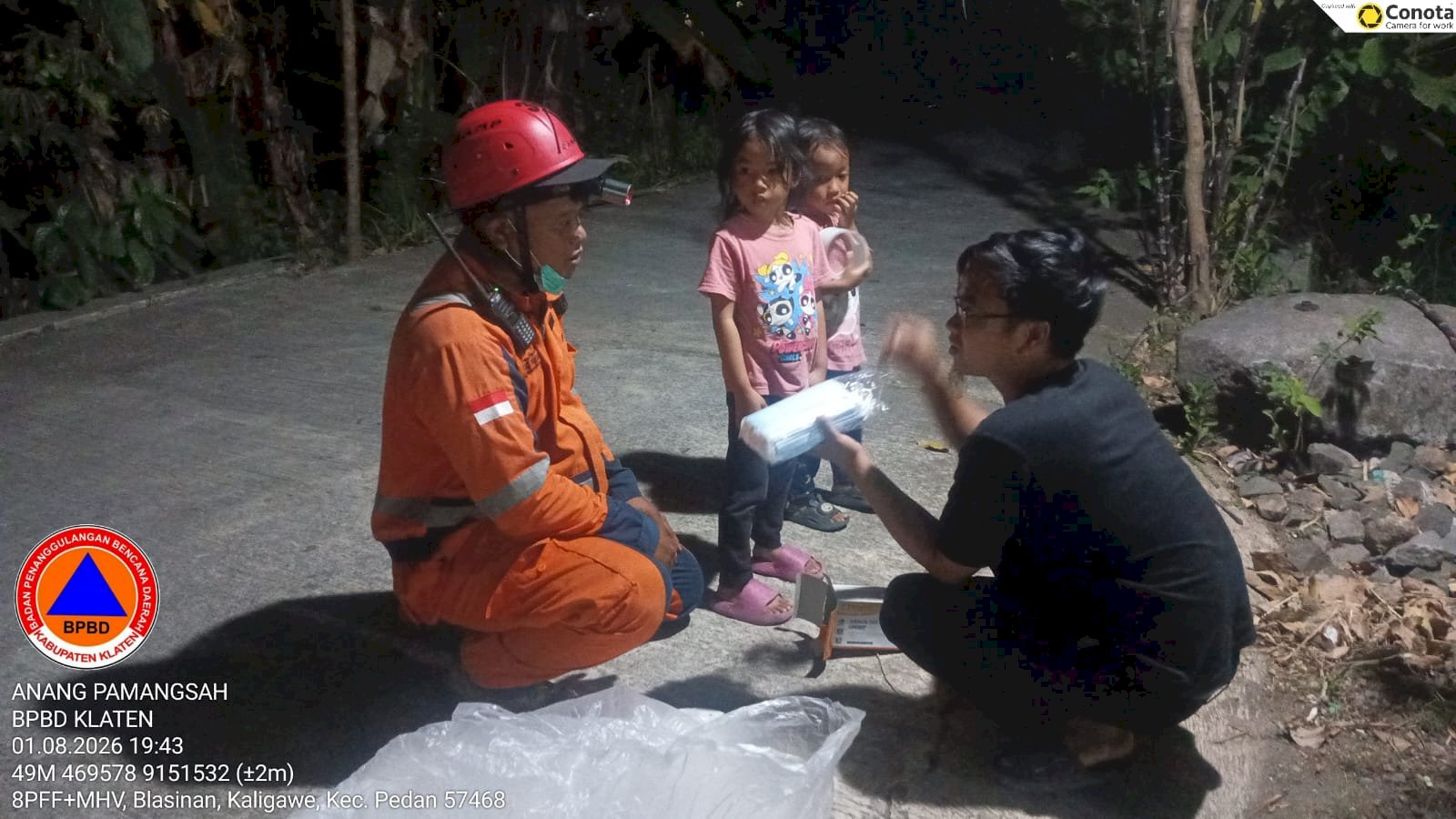 Respon Kebakaran Sampah TPA Troketon, Kecamatan Pedan