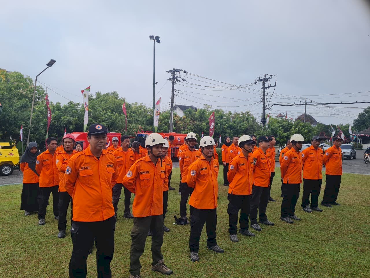 Hadiri Apel Kesiapsiagaan Karhutla di Halaman Pemda Klaten
