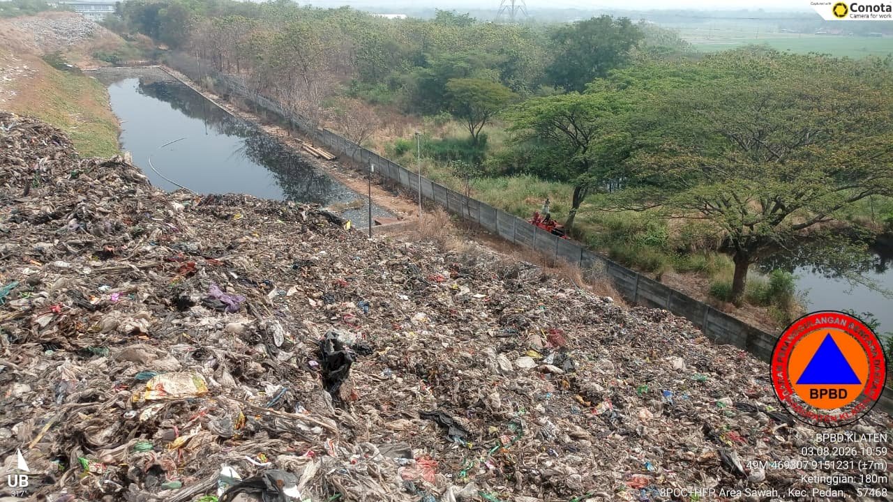Kebakaran Sampah TPA Troketon, Kecamatan Pedan