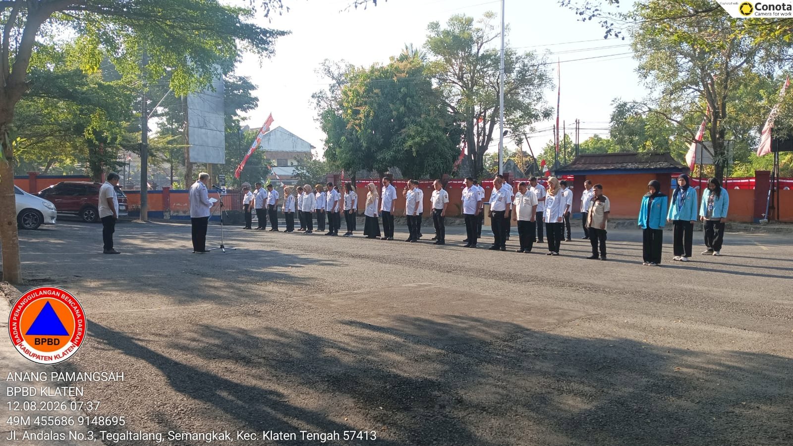 Apel Pagi : Tekankan Disiplin dan Integritas 