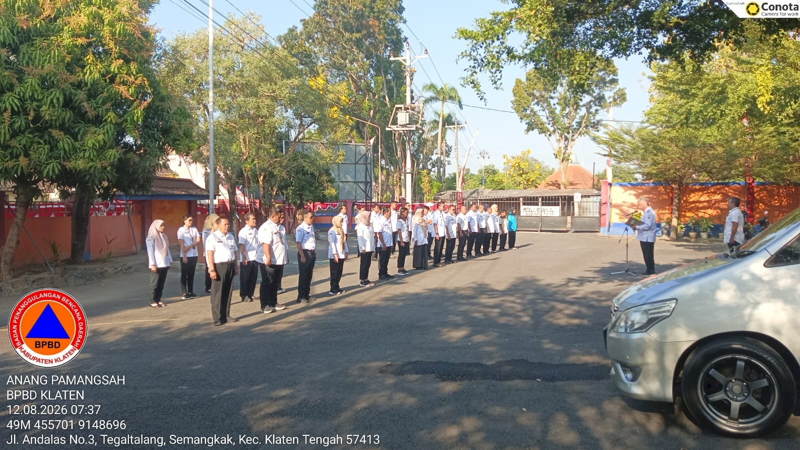 Apel Pagi : Tekankan Disiplin dan Integritas 