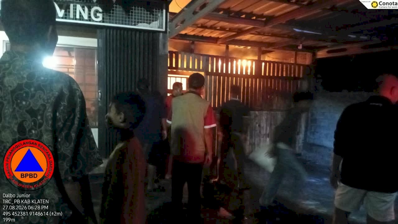 Kebakaran Rumah Produksi 'Stiletto Living' di Desa Pluneng, Kecamatan Kebonarum