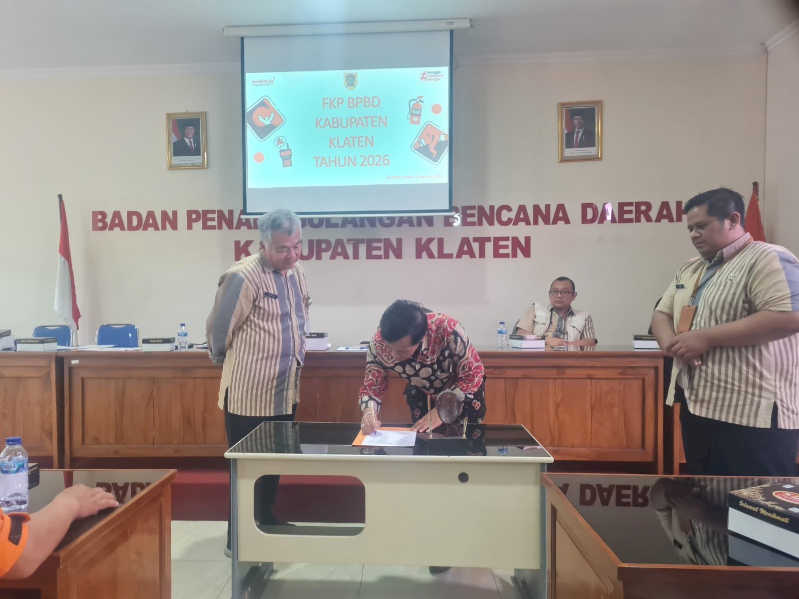 Forum Konsultasi Publik (FKP) Standar Pelayanan BPBD Kabupaten Klaten Tahun 2026