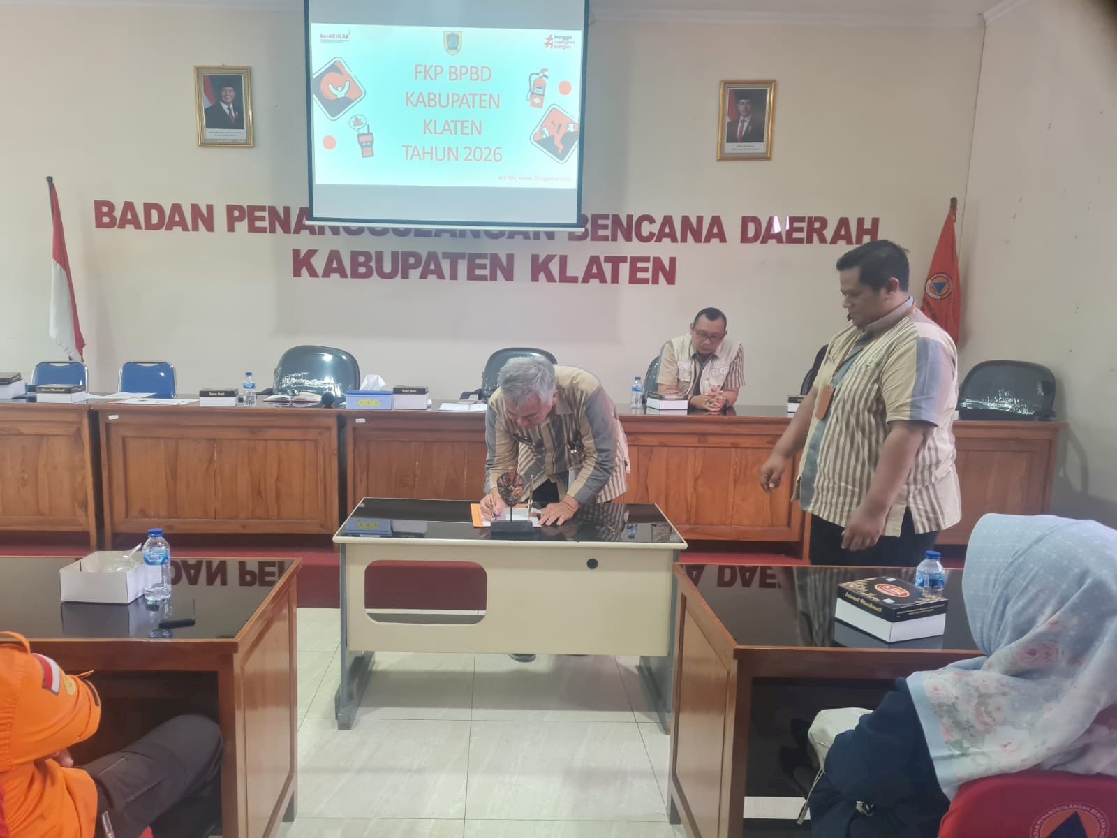 Forum Konsultasi Publik (FKP) Standar Pelayanan BPBD Kabupaten Klaten Tahun 2026