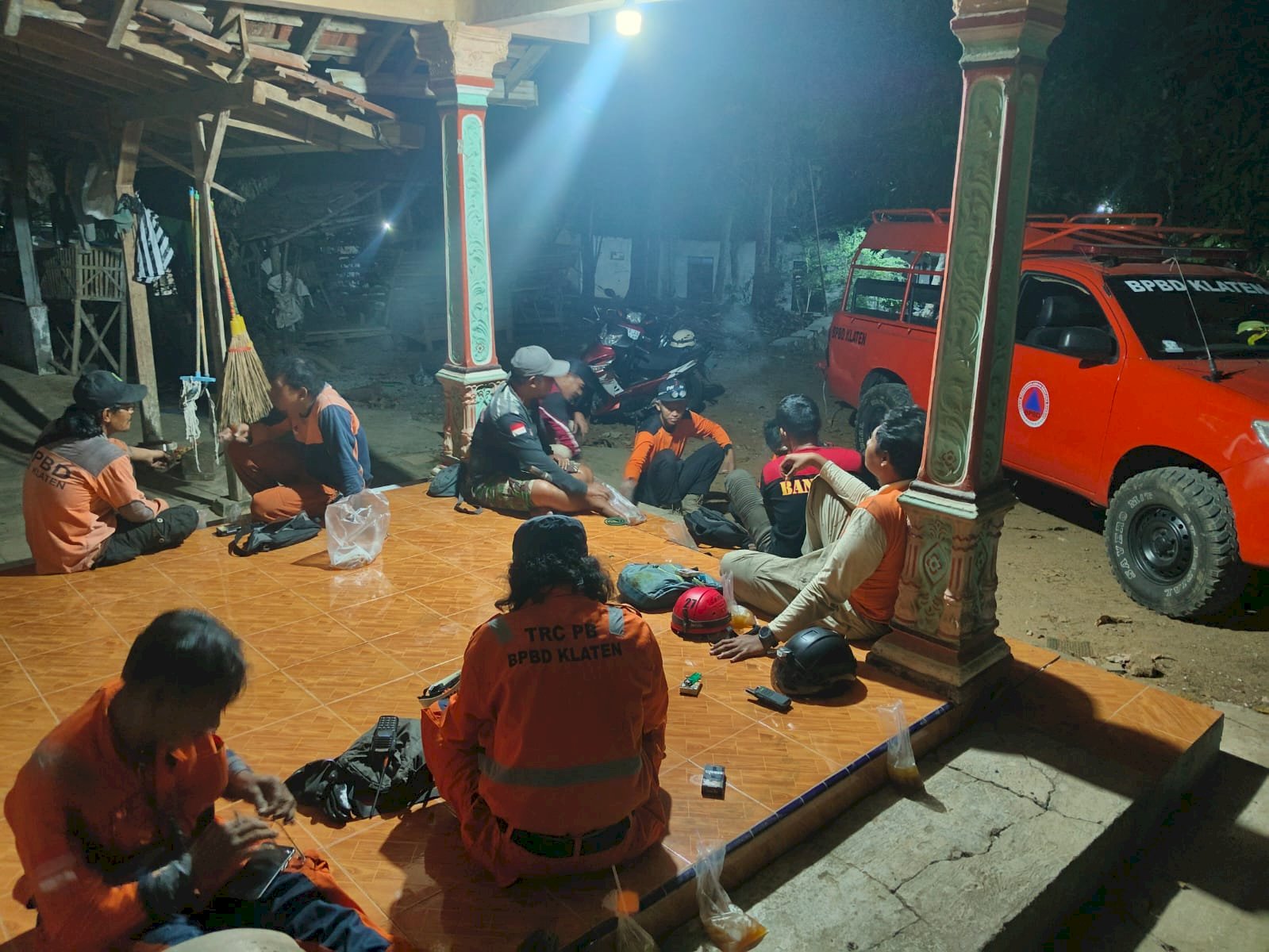 Kebakaran Hutan seluas yang terbakar ± 13.6 Ha di Area Bukit Gunungsari, Desa Jotangan, Kecamatan Bayat