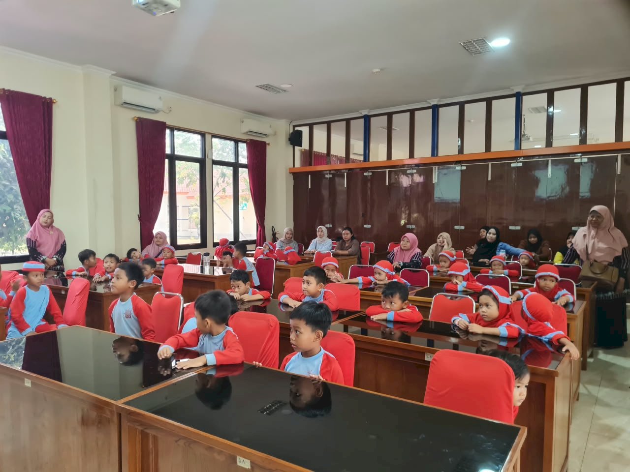 Berikan Edukasi Kebencanaan pada Kunjungan BA Aisyiyah 1 Gedung SIerad Klaten
