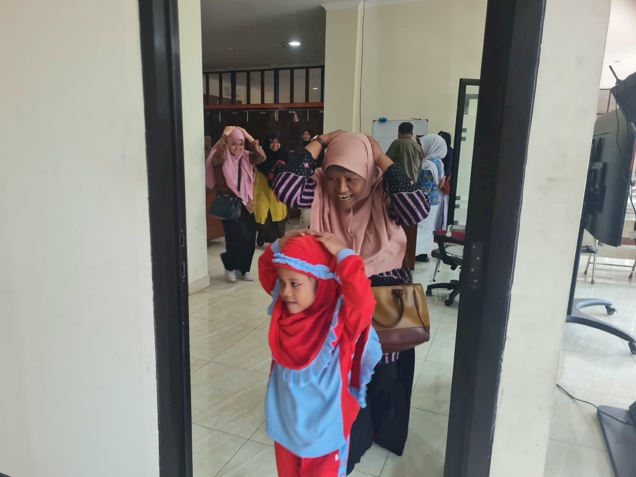 Berikan Edukasi Kebencanaan pada Kunjungan BA Aisyiyah 1 Gedung SIerad Klaten