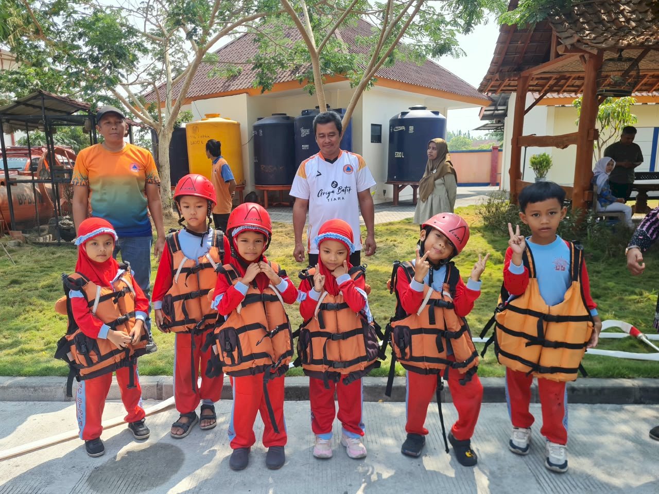 Berikan Edukasi Kebencanaan pada Kunjungan BA Aisyiyah 1 Gedung SIerad Klaten