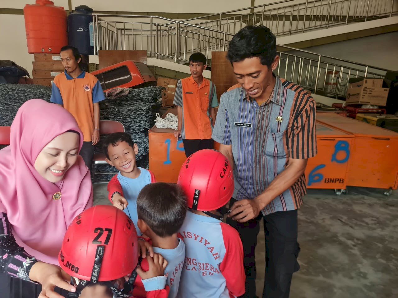Berikan Edukasi Kebencanaan pada Kunjungan BA Aisyiyah 1 Gedung SIerad Klaten